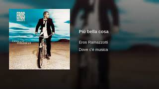 Eros Ramazzotti Epicenter bass Piu bella cosa [upl. by Krahmer534]