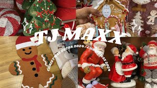 TJ MAXX CHRISTMAS SHOPPING 2024  CHRISTMAS DECOR GIFT IDEAS 2024  2024 TJ MAXX SHOP WITH ME [upl. by Jourdan944]