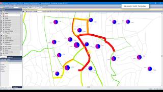 PTV VISUM Tutorial  Lesson 3  Working with Graphic Parameters [upl. by Phillane]