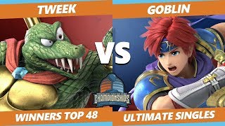 DHATL 2019 SSBU  TSM  Tweek Joker King K Rool Vs APE  Goblin Roy Tournament Winners Top 48 [upl. by Onaicnop]