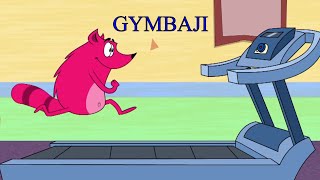 Gymbaji Ep  69  Pyaar Mohabbat Happy Lucky  Hindi Animated Cartoon Show  Zee Kids [upl. by Annasor]