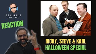 The Ricky Gervais Show REACTION Halloween Special [upl. by Avilo]