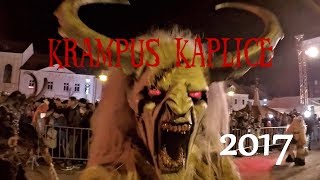 Krampus SHOW Kaplice 16 12 2017  Krampusáci Čerti přes 700 Krampusáků [upl. by Aicenet]