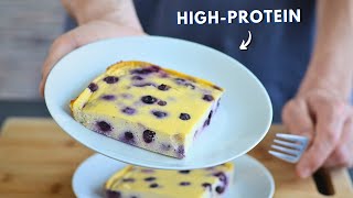 The easiest HIGHPROTEIN DESSERT you can whip up in 5 minutes [upl. by Hardigg]