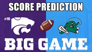 KState vs Tulane SCORE PREDICTION [upl. by Siegel]