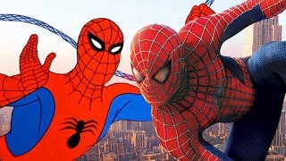 SpiderMan 1967 Cartoon Intro Live Action Version Sam Raimi [upl. by Ariaz]