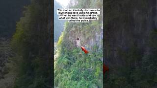 This man accidentally discovered a mysterious cave using his drone truestory storytime foryou [upl. by Yttap]