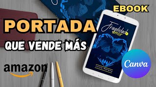 Cómo Elaborar LA PORTADA de un LIBRO DIGITAL EBOOK con Canva  Tutorial Completo [upl. by Canning]