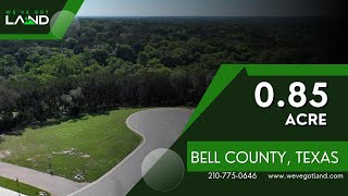 Land For Sale  085 Acre Bell County Texas [upl. by Ainoda279]