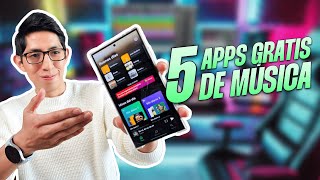 5 Apps gratis para escuchar música [upl. by Aseela308]