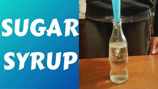 How To Make SUGAR SYRUP for Cocktails  RECIPE [upl. by Anitsim]