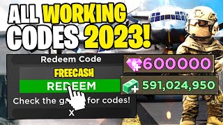 NEW ALL WORKING CODES FOR MILITARY TYCOON IN MAY 2023 ROBLOX MILITARY TYCOON CODES [upl. by Julius389]