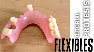 PRÓTESIS DENTAL FLEXIBLES PASO A PASO [upl. by Atteuqaj670]