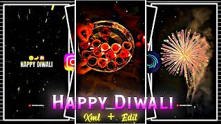 Trending New Diwali Video Editing In Alight Motion App  Diwali Video Editing Xml File xml love [upl. by Sihunn]