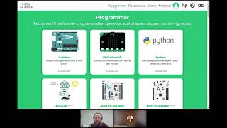 Replay Formation  Enseigner Python en toute simplicité avec la plateforme Vittascience [upl. by Atinat]