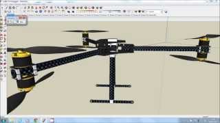 DroneworX Y6 hexacopter prototype design [upl. by Ozan]