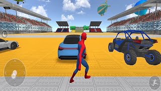 GT Car Stunt Games Mega Ramps  impossible 3D sports Car Driving android gameplay [upl. by Daughtry155]