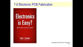 ND Academy 76 Electronic PCB Fabrication clean inner layers [upl. by Ylebmik964]