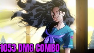 JJBA ASBR Yukako Yamagishi 1053 Dmg ToD Combo [upl. by Thackeray624]