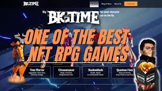 One Of The Most Promising NFT Games To Be Launched  BigtimeNFT [upl. by Aerdied]