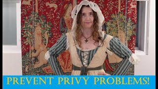 HOW TO USE the Bathroom In MedievalRenaissance Clothing [upl. by Eek136]