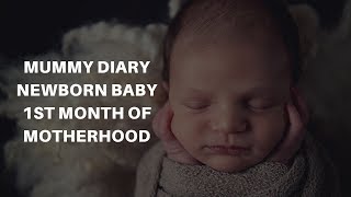 VLOG Mummy Diary  Newborn Baby  the first month of being a Mum [upl. by Sharos]