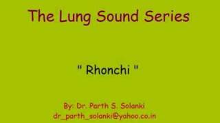 Breath Sounds  Rhonchi [upl. by Guillermo]