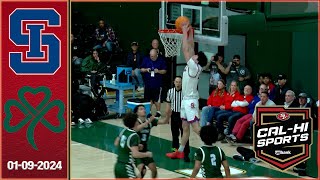 OFFICIAL HIGHLIGHTS  Sacred Heart Cathedral vs St Ignatius Boys Basketball [upl. by Nosyt]