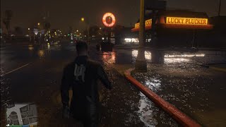 GTA  5 Ultra Realistic Graphics High Quality Gameplay 4k8k viralvideo [upl. by Alyat277]