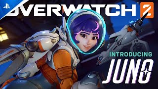 Overwatch 2  New Hero Juno Gameplay Trailer  PS5 PS4 [upl. by Laurens]