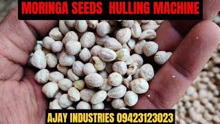 Moringa Seed Dehuller  Moringa Seed Hulling Machine  Moringa Seed Shelling Machine  09423123023 [upl. by Woodie]