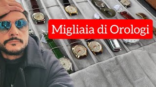 Al MERCATINO MIGLIAIA DI OROLOGI PAZZESCO [upl. by Aisayt]