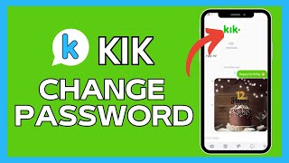 How to Change Password in Kik 2024 [upl. by Airreis]