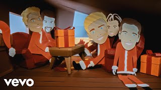 NSYNC  Merry Christmas Happy Holidays Official Animated Music Video [upl. by Pitzer188]