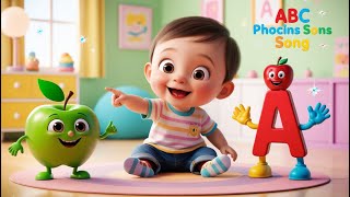 ABC Phonics Song abc learning videos for kindergarten  Nursery Rhymes amp Phonics for Kids [upl. by Pubilis206]