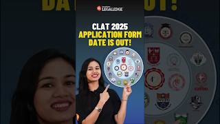 CLAT 2025 Application Form Date is Out  CLAT 2025 Admission Notification clat2025 [upl. by Enilhtak]