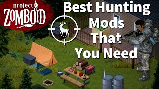 Project Zomboid Hunting Mods List in Build 41 2024 [upl. by Beulah]