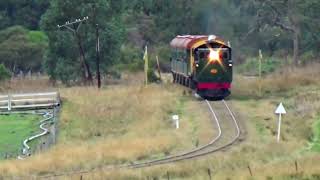 Part 2 Hotham Valley Railways Steam Ranger tour train Sunday Mothers Day Sunday 12 May 2024 [upl. by Bakemeier998]