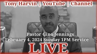 Pastor Gino Jennings  LIVE  February 4 2024  1PM Sunday Service [upl. by Tav61]