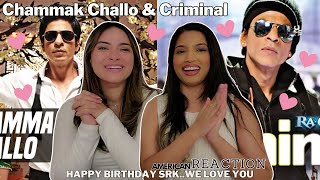 CHAMMAK CHALLO amp CRIMINAL Song Reaction  quotRa Onequot  Shah Rukh Khan  Kareena Kapoor  HBD SRK [upl. by Arv]