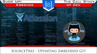 SourceTree  How to Update Embedded Git  The Call Stack [upl. by Ahsiekal640]