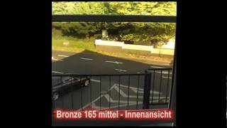 wwwfolienmarktde  Sonnenschutzfolie Bronze 165  Anbringen einer Hitzeschutzfolie [upl. by Glynnis]