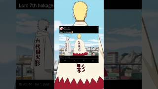 Lord 7th hokage 😎 anime naruto itachi shortsfeed shorts Mainuedits [upl. by Noak827]