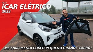 iCar 2023  Com R30 Anda 280km e Supera Kwid ETech [upl. by Gerard]