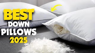 10 BEST DOWN PILLOWS IN 2025 [upl. by Saul]