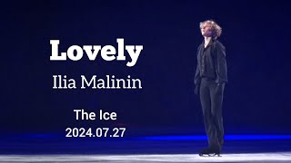 Ilia Malinin  Lovely by Billie Elish amp Kalid  The Ice 20240727 [upl. by Maureen]