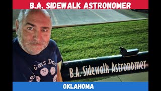 BA Sidewalk Astronomer Lets see the Stars [upl. by Wesley313]