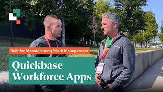 Built for Manufacturing Work Management  Quickbase Workforce Apps [upl. by Anthia]