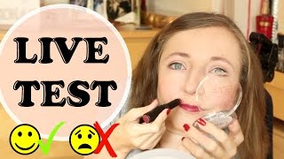 LIVE TEST FIRST IMPRESSIONS Drogerie Makeup Look Tutorial [upl. by Hsepid411]