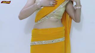 How To Wear Normal Saree Like Mumtaj Style Saree Draping  Get Different Look In Regular Sari  Best [upl. by Syramad]